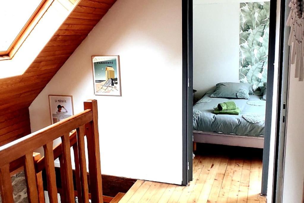 Maison De Pecheur Bord De Mer Bois Et Pierre 6-8 Pers Plobannalec Exteriér fotografie