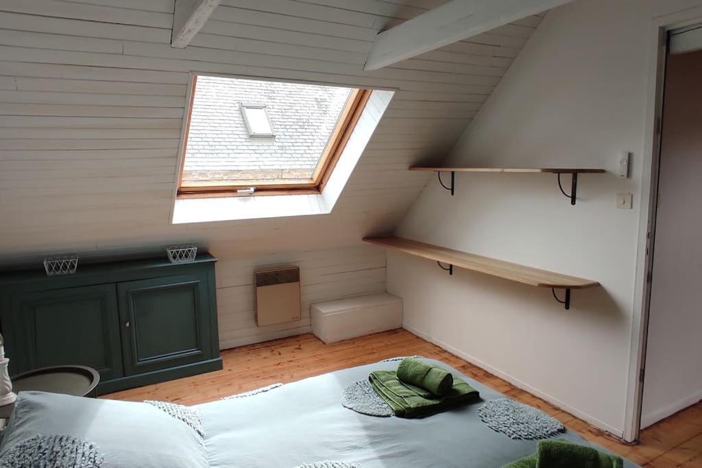 Maison De Pecheur Bord De Mer Bois Et Pierre 6-8 Pers Plobannalec Exteriér fotografie