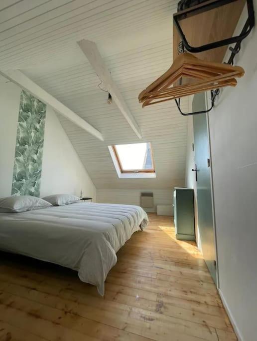 Maison De Pecheur Bord De Mer Bois Et Pierre 6-8 Pers Plobannalec Exteriér fotografie