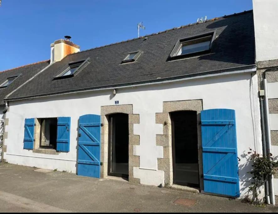 Maison De Pecheur Bord De Mer Bois Et Pierre 6-8 Pers Plobannalec Exteriér fotografie