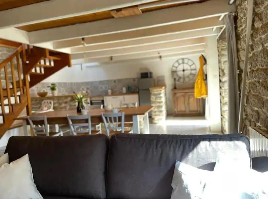 Maison De Pecheur Bord De Mer Bois Et Pierre 6-8 Pers Plobannalec Exteriér fotografie